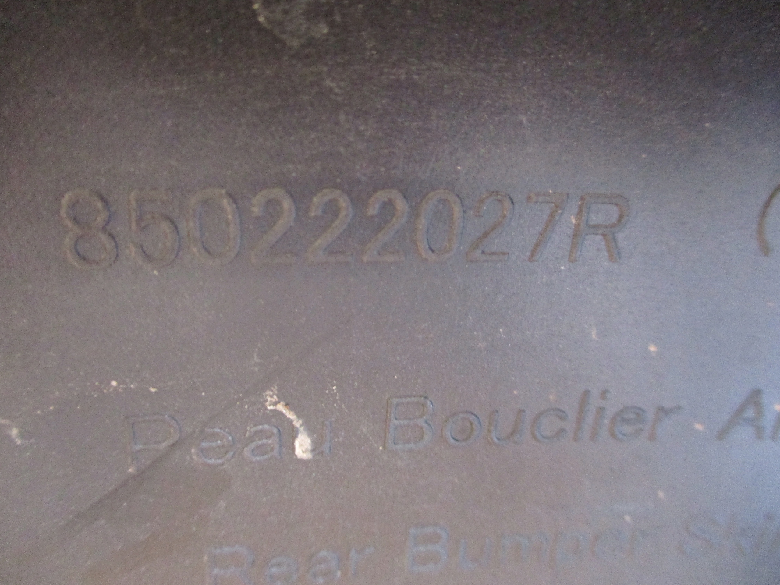 bumper rear part rear DACIA DUSTER II 18