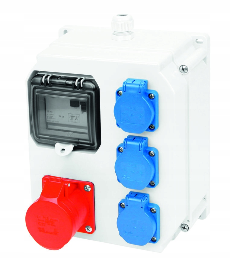 Stacionární rozvaděč z plastu typ „Mikulášský“ vstup M25 výstup 16