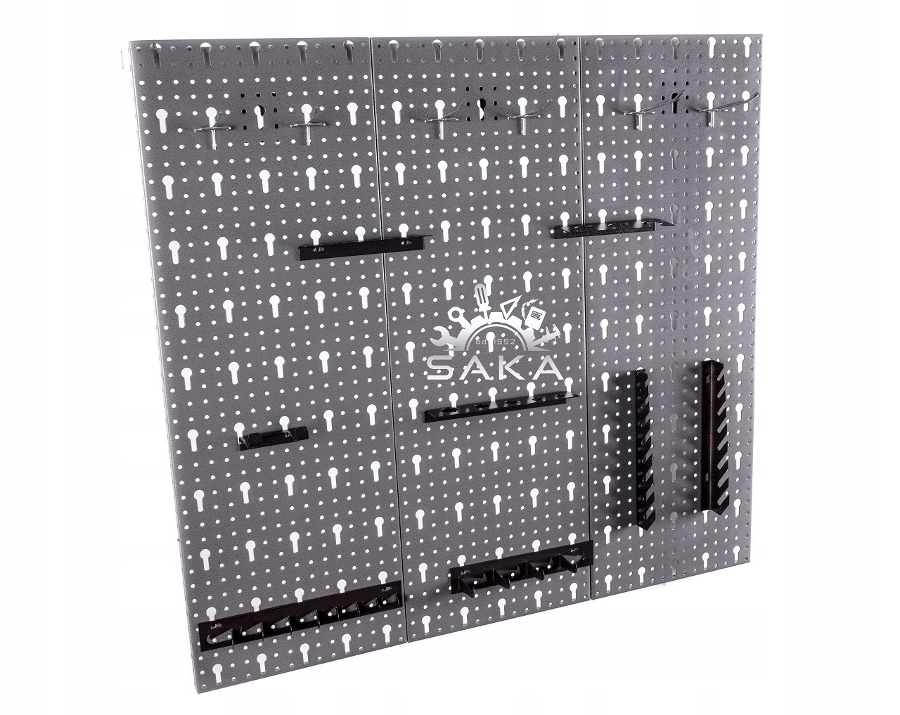 TABLICA NARZĘDZIOWA WARSZTATOWA METALOWA 135x51 CM Rodzaj tablica z elementami