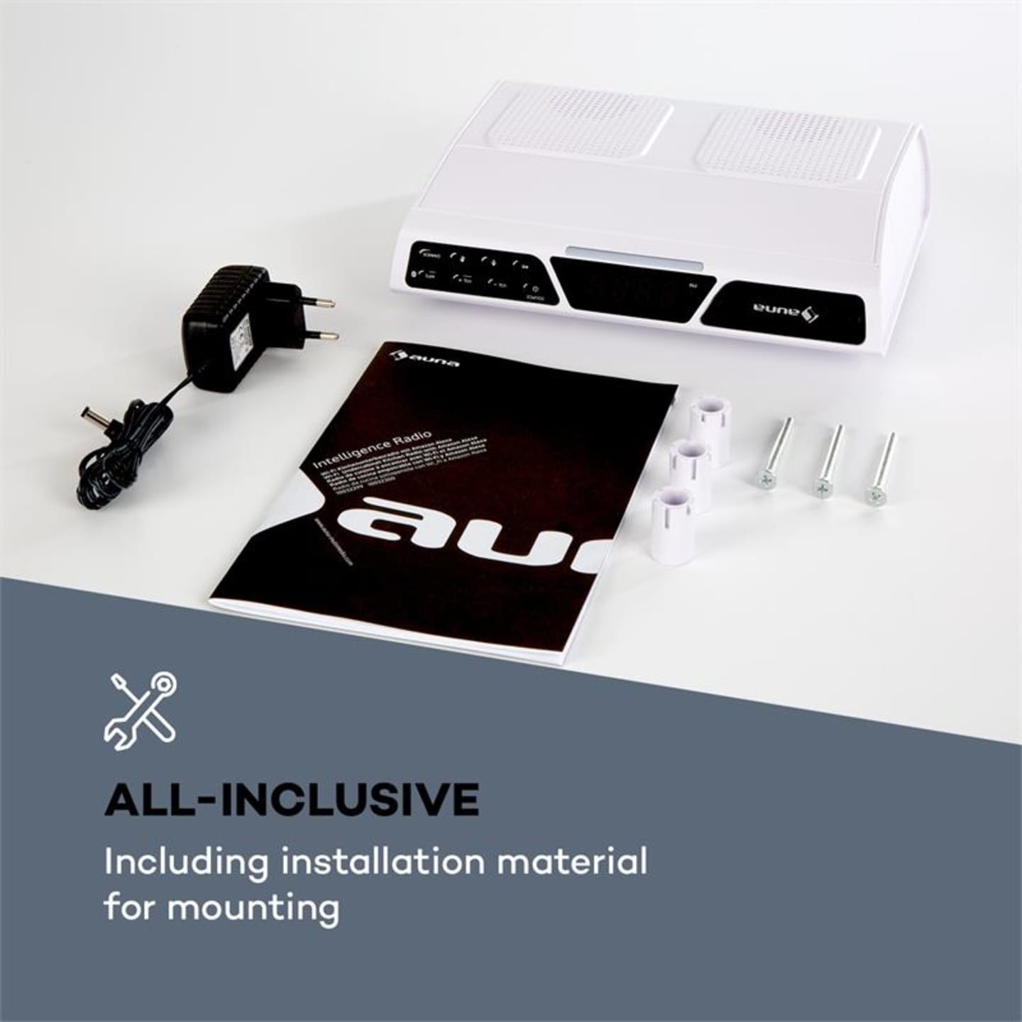 Inteligentne Radio kuchenne Alexa AUNA 10032300 Marka Auna