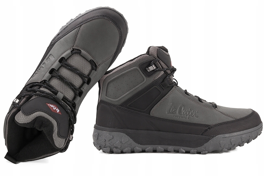 Lee Cooper LCJ-24-01-2939M Pánské Zimní Boty Trekkingy Grafitové 44