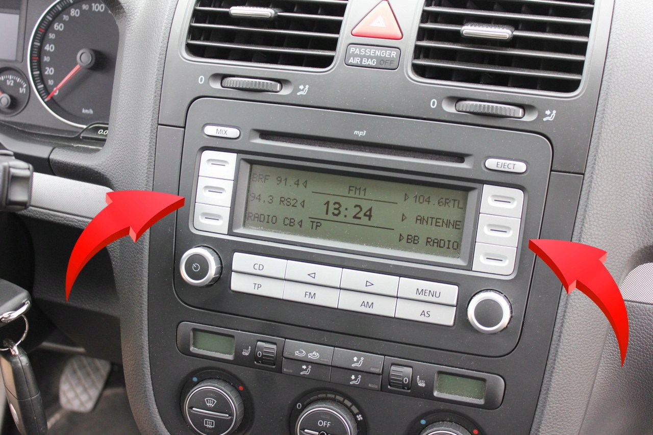 RADIO 9'' ANDROID GOLF VI 6 VW PASSAT B6 B7 Rodzaje odtwarzanych nośników USB karta microSD