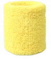 

Frotka na rękę nadgarstek opaska Żółta frote żółty