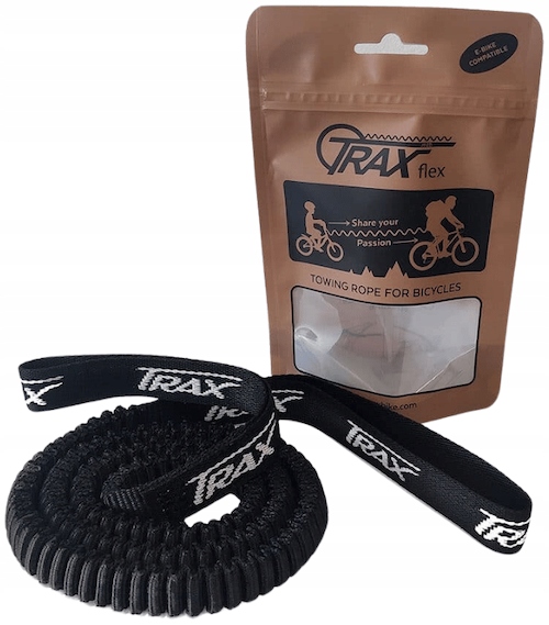 Hol rowerowy Trax Flex linka holownicza 2,5 m