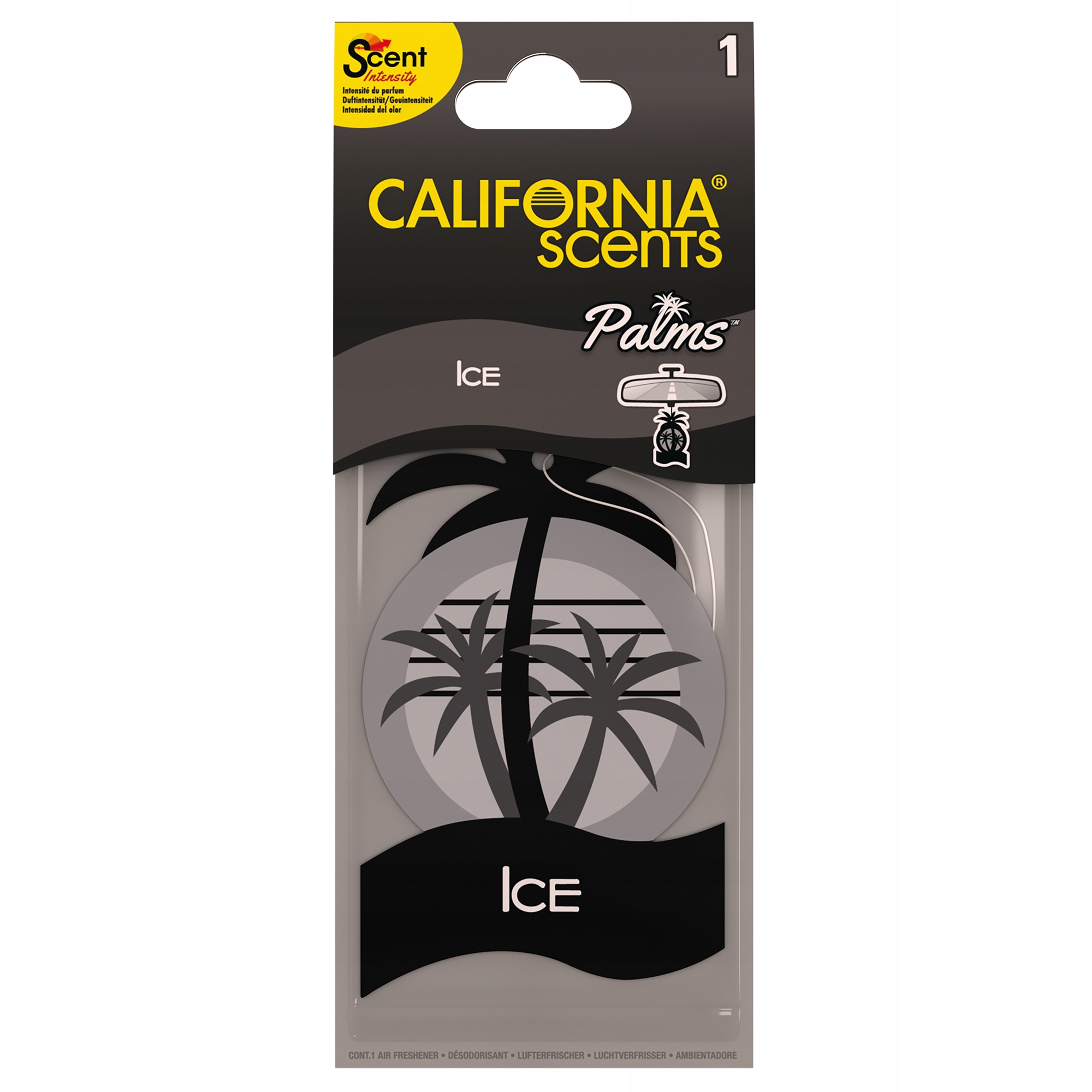 

California Car Scents Zapach Zawieszka Palma Ice