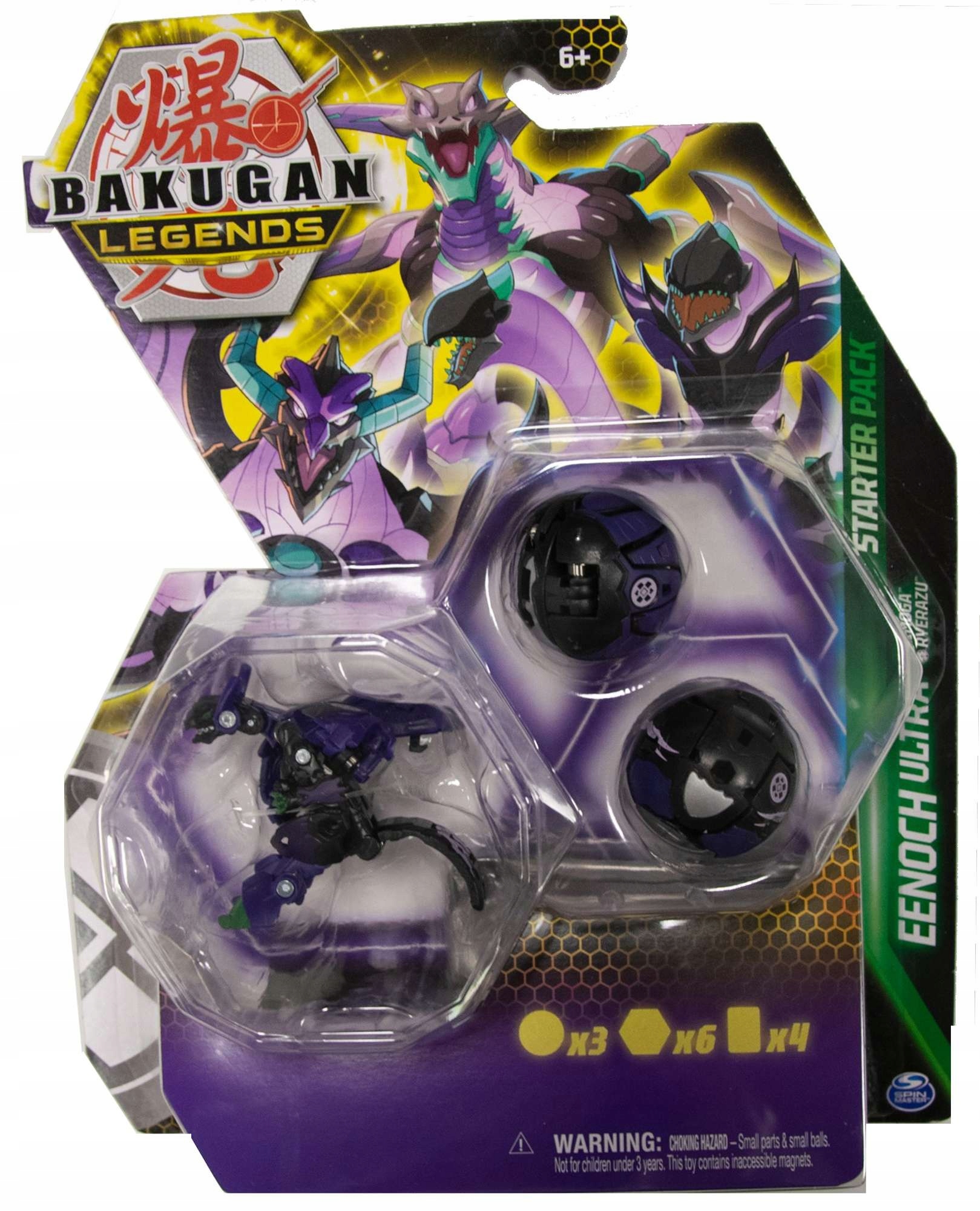 

Bakugan Legends Zestaw Startowy Eenoch Ultra Karty