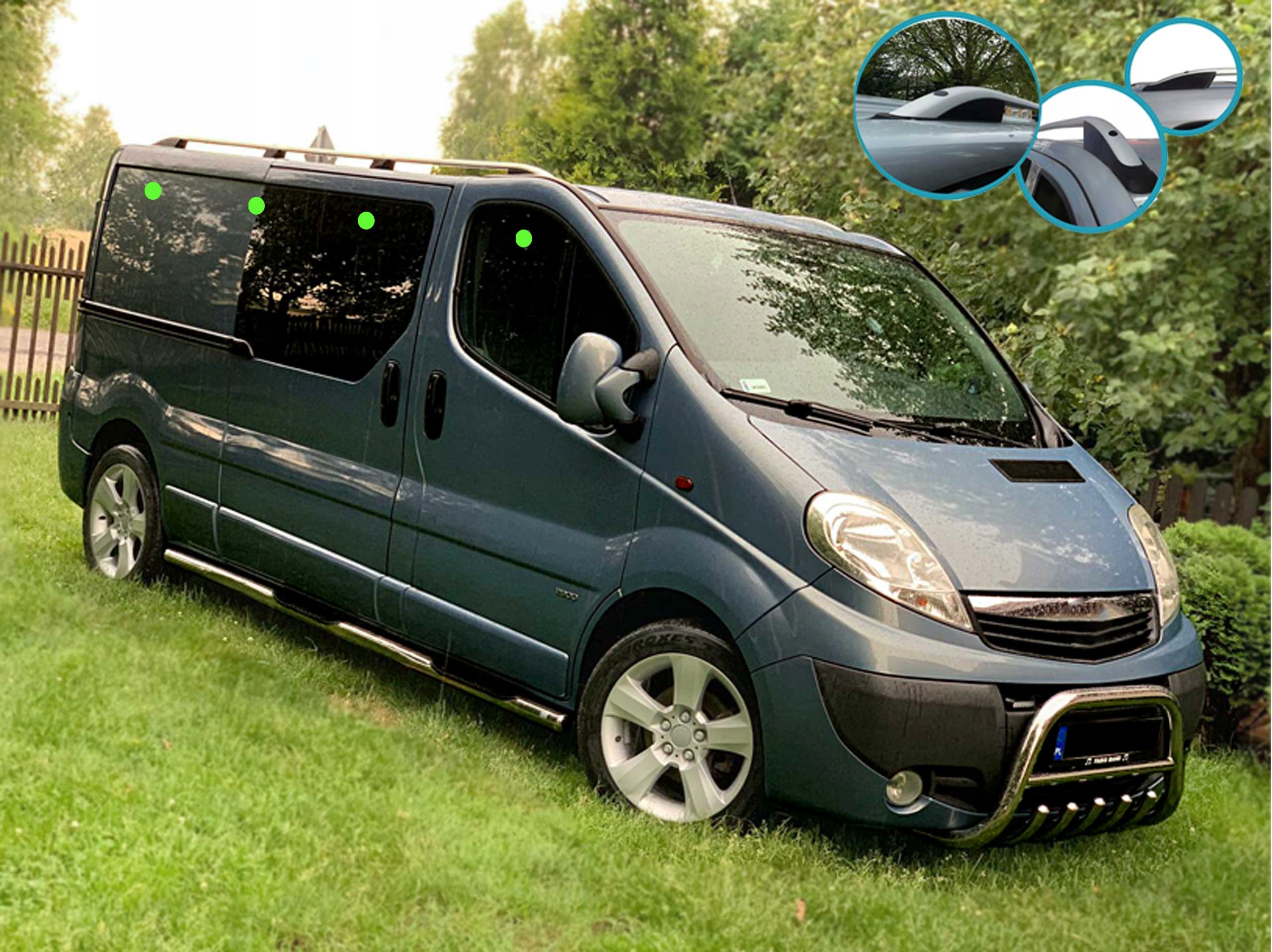 Bagaznik Relingi Kpl Trafic Vivaro Version European