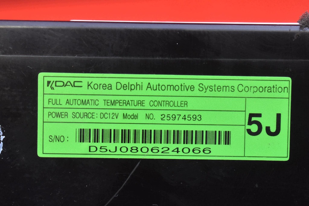 control panel air conditioning devices KLIMY 25974593 CHEVROLET CAPTIVA 1 and C100 06-11