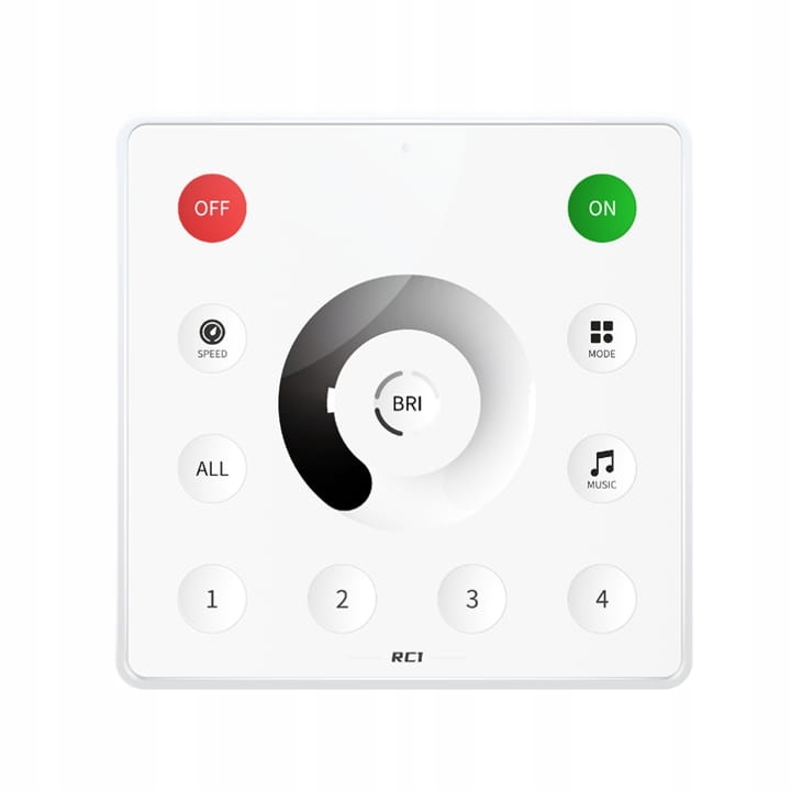 Zestaw Taśma LED COB Cyfrowa 20m B.Zimna 24V Płynąca WS2811 RC1, SP636E Marka Media-Comp