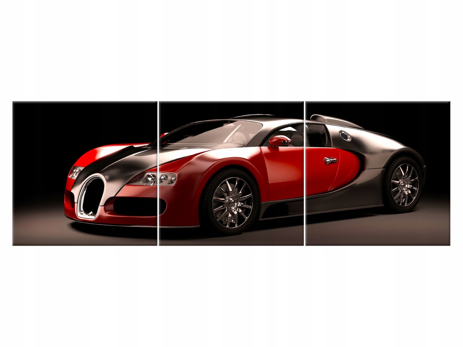 

Obraz Motoryzacja Czerwone Bugatti Veyron 150x50