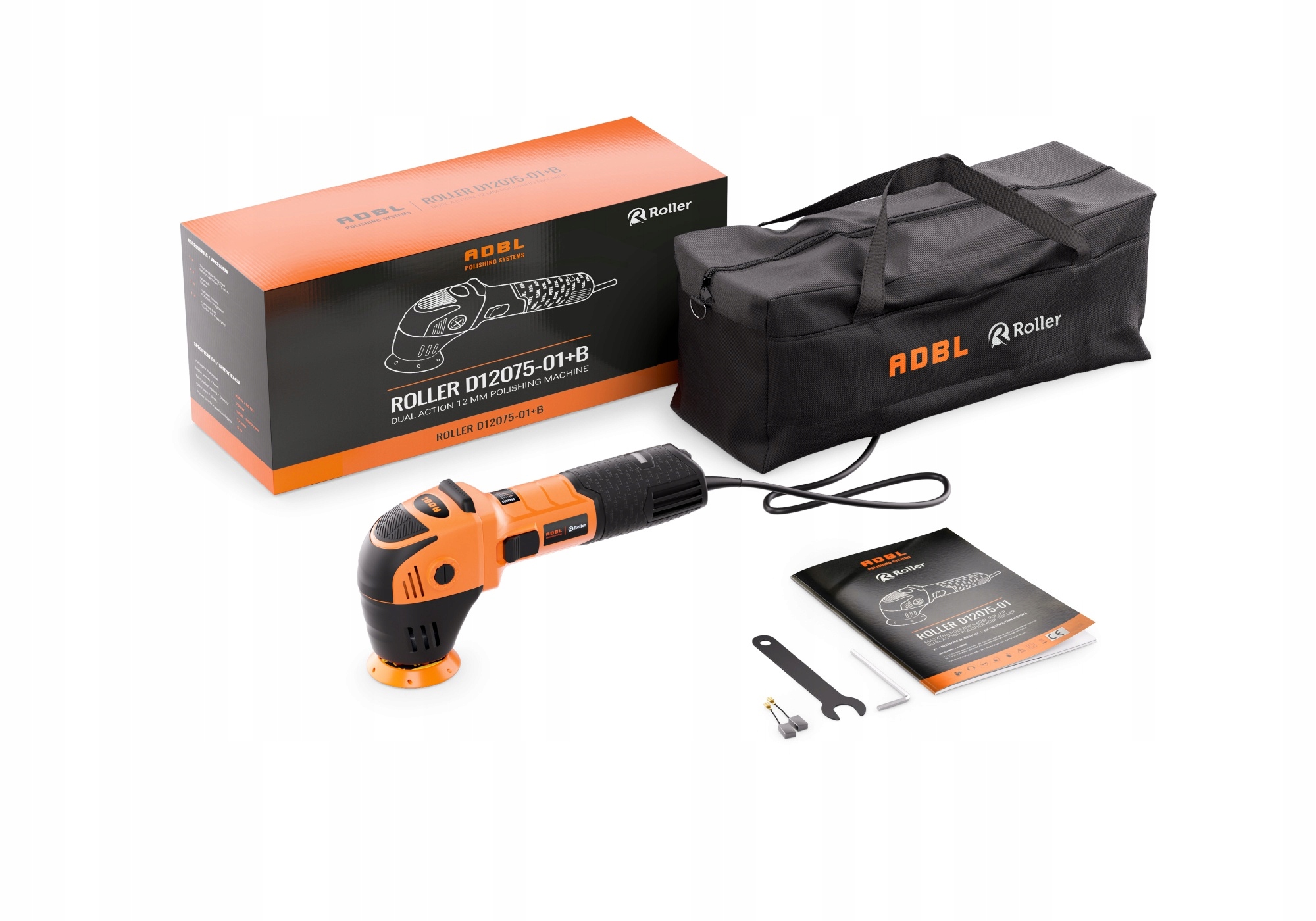 ADBL Roller D12075-01 polerka Dual Action skok 12 + Torba