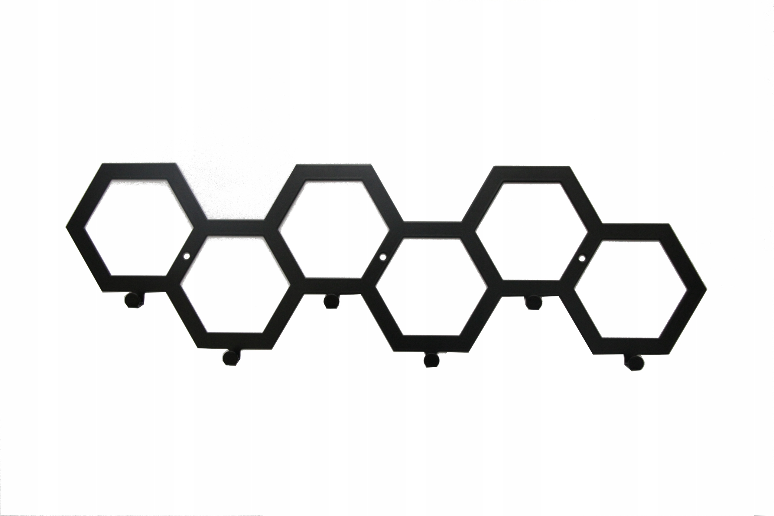 

Wieszak ścienny metalowy Honey 60 cm