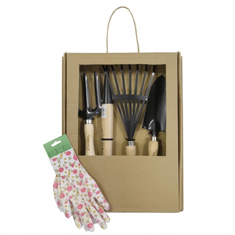 Zestaw małych narzędzi do ogrodu