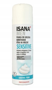 

Pianka do golenia Isana Men Sensitive 300ml