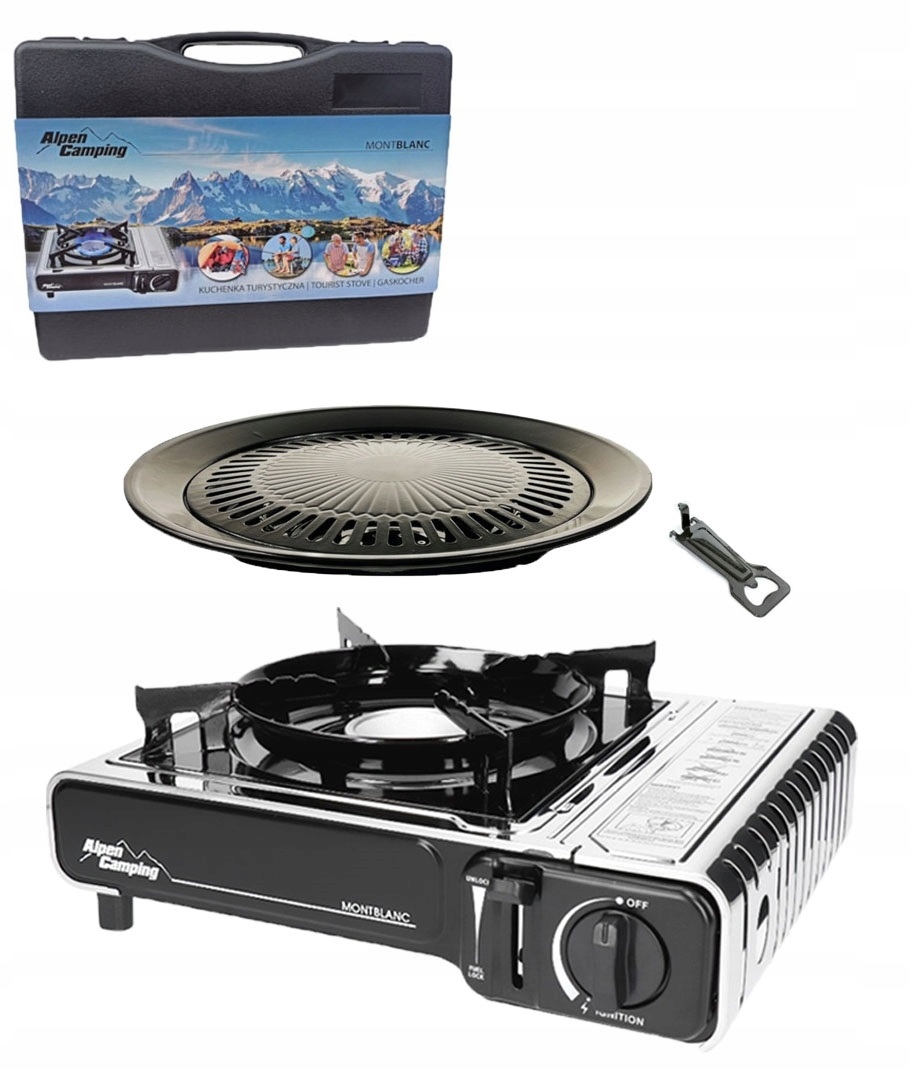 

Kuchenka Turystyczna Alpen Camping Grill Gaz