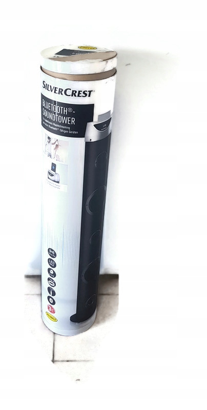 Głośnik SilverCrest Soundtower 2x15 WATT + PILOT MOCNY