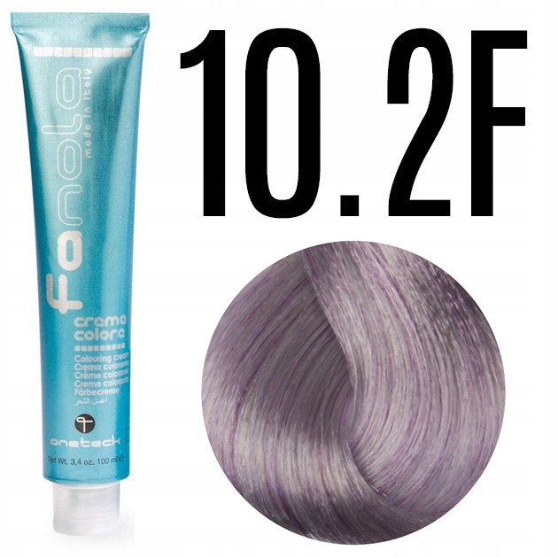 Fanola Crema Colore 100ml Farba do włosów 10.2F