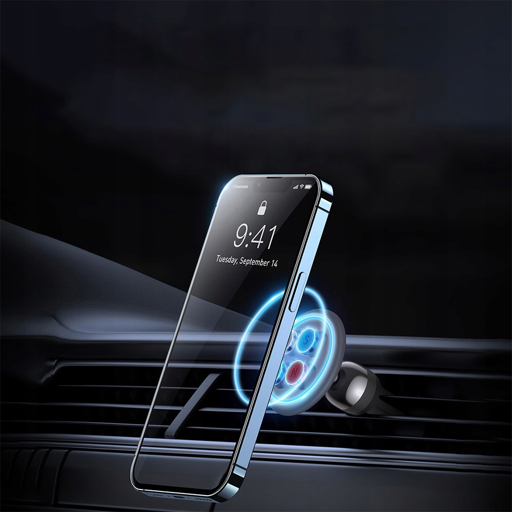 BASEUS UCHWYT MAGNETYCZNY SAMOCHODOWY DO TELEFONU KRATKI WENTYLACYJNEJ Kod producenta SUCC000101
