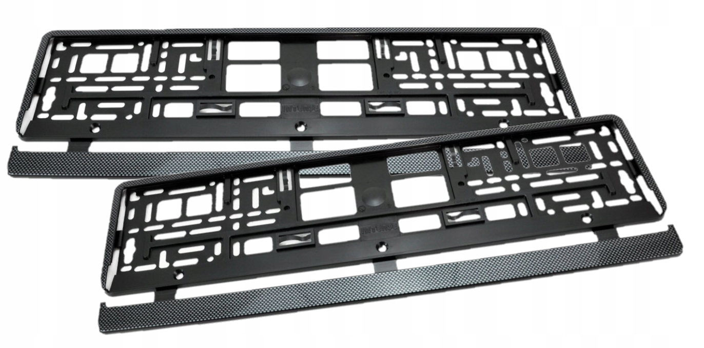

Ramki Pod Tablice Rejestracyjna Carbon Karbon 2SZT