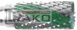 

Pilnik frez obrotowy walcowy z ostrzami 6x16x6 Pro