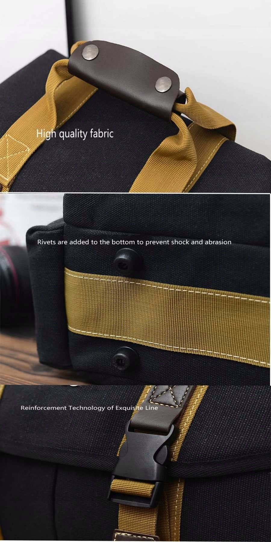 TORBA ETUI na APARAT FOTO LUSTRZANKĘ i AKCESORIA Kolor czarny