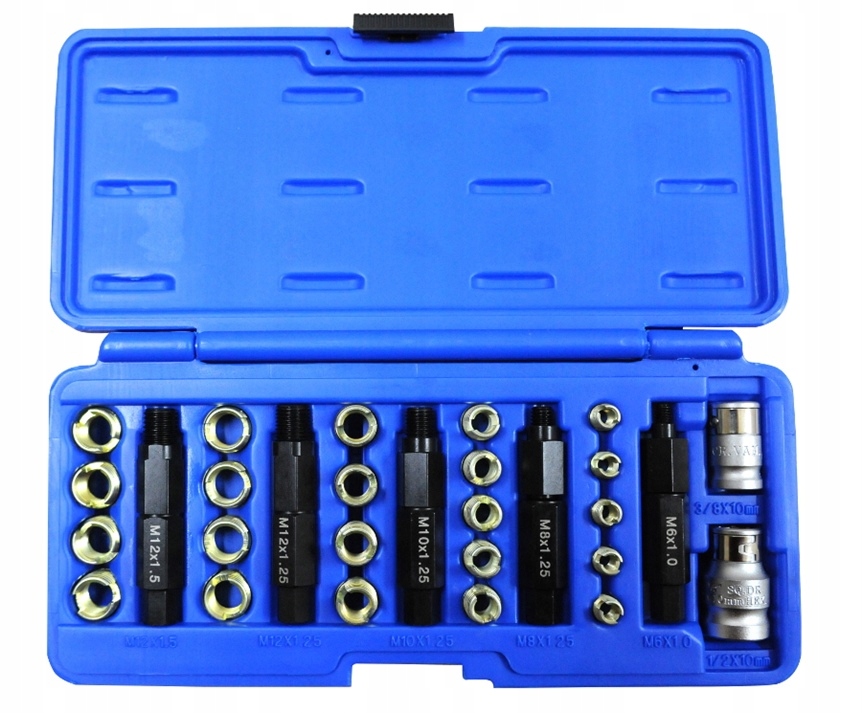 ZESTAW NAPRAWCZY REGENERACJI GWINTOW SWIEC M6 M12 Weight with packaging 0 8 kg