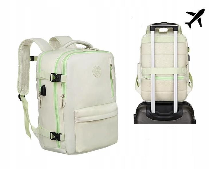 Pojemny Plecak torba podróżna bagaż podręczny do samolotu Wizzair 40x20x30