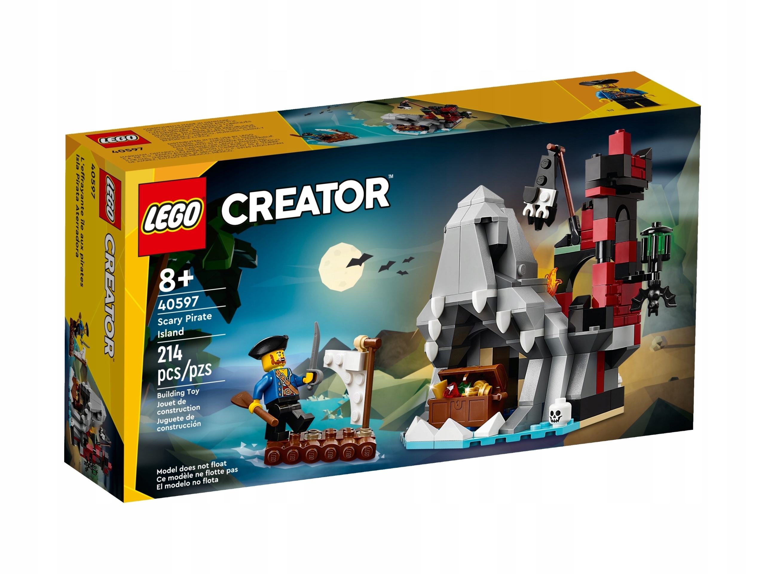 Lego Creator 40597 Strašidelný pirátský ostrov Nové