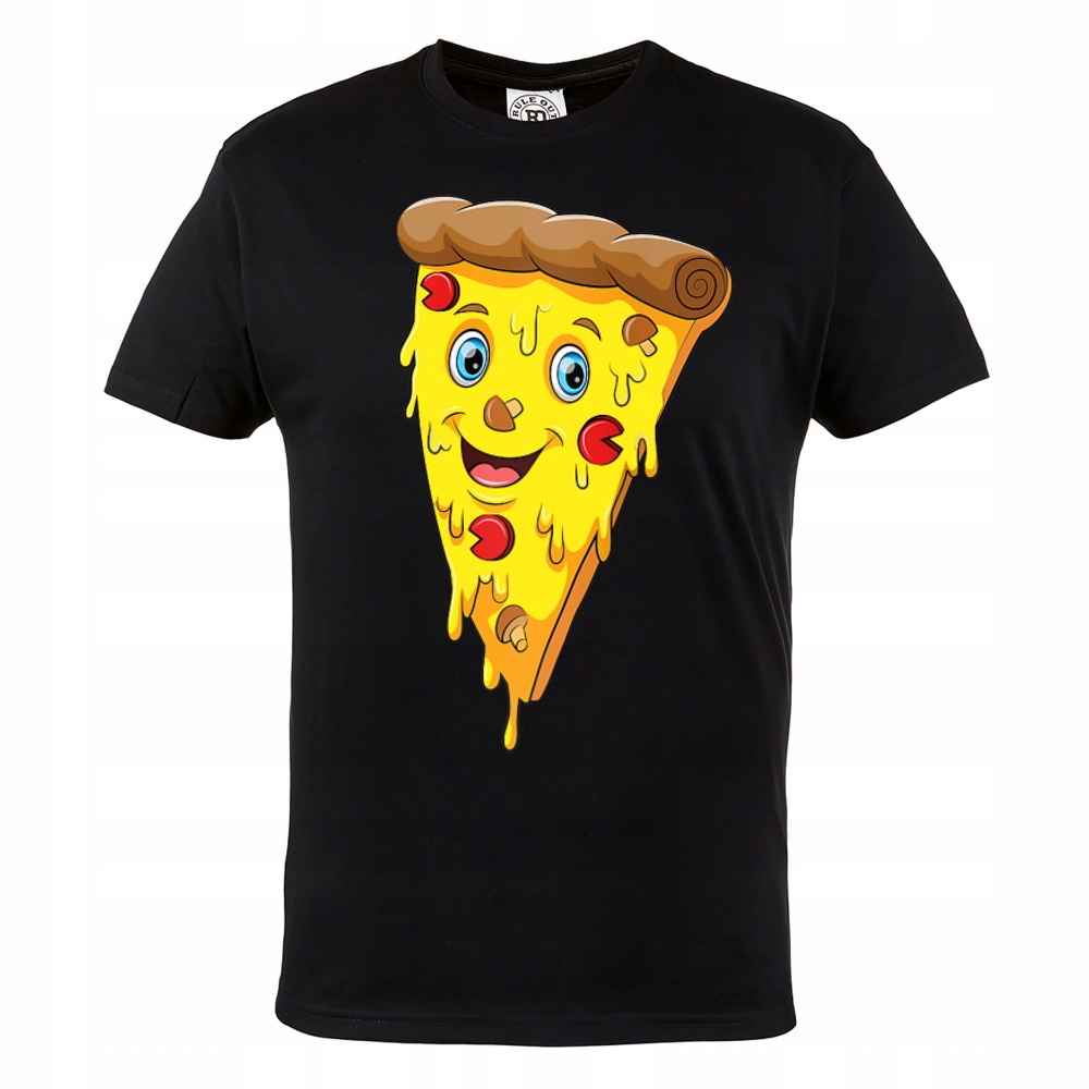 

Meska Koszulka Z Nadrukiem Pizza Kawałek Pizzy