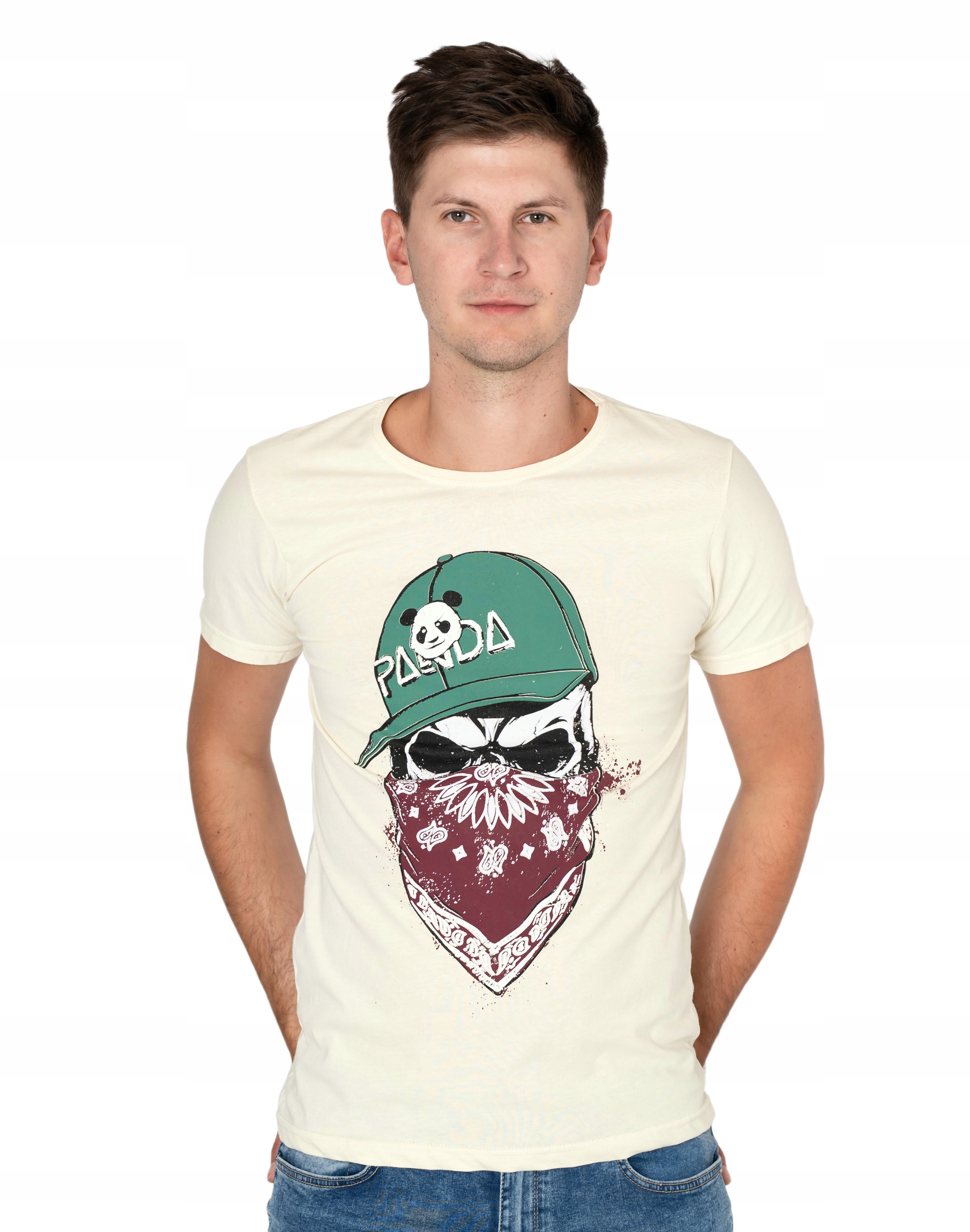 

Koszulka Podkoszulek Tshirt Męski Shirt KM22-14 M