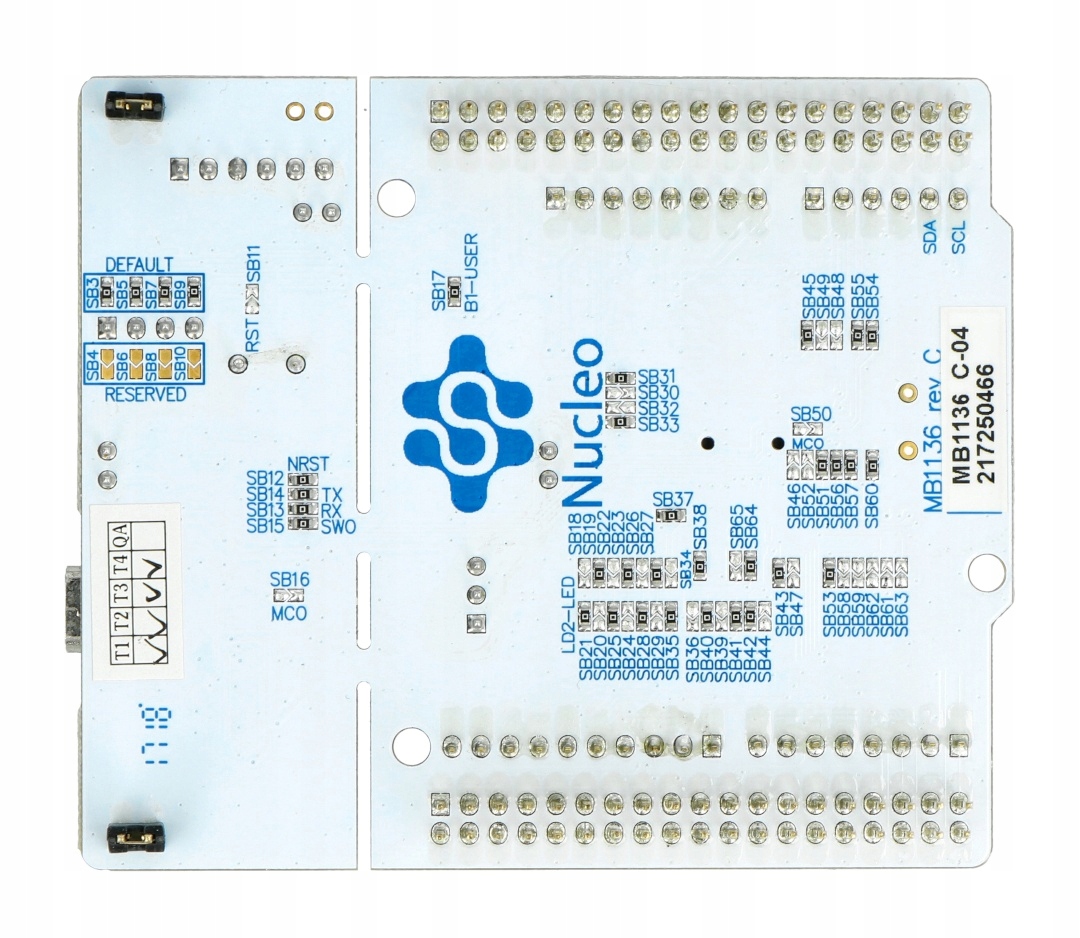 STM32 NUCLEO-L476RG - z MCU ARM Cortex M4 Model STM32L476RGT6