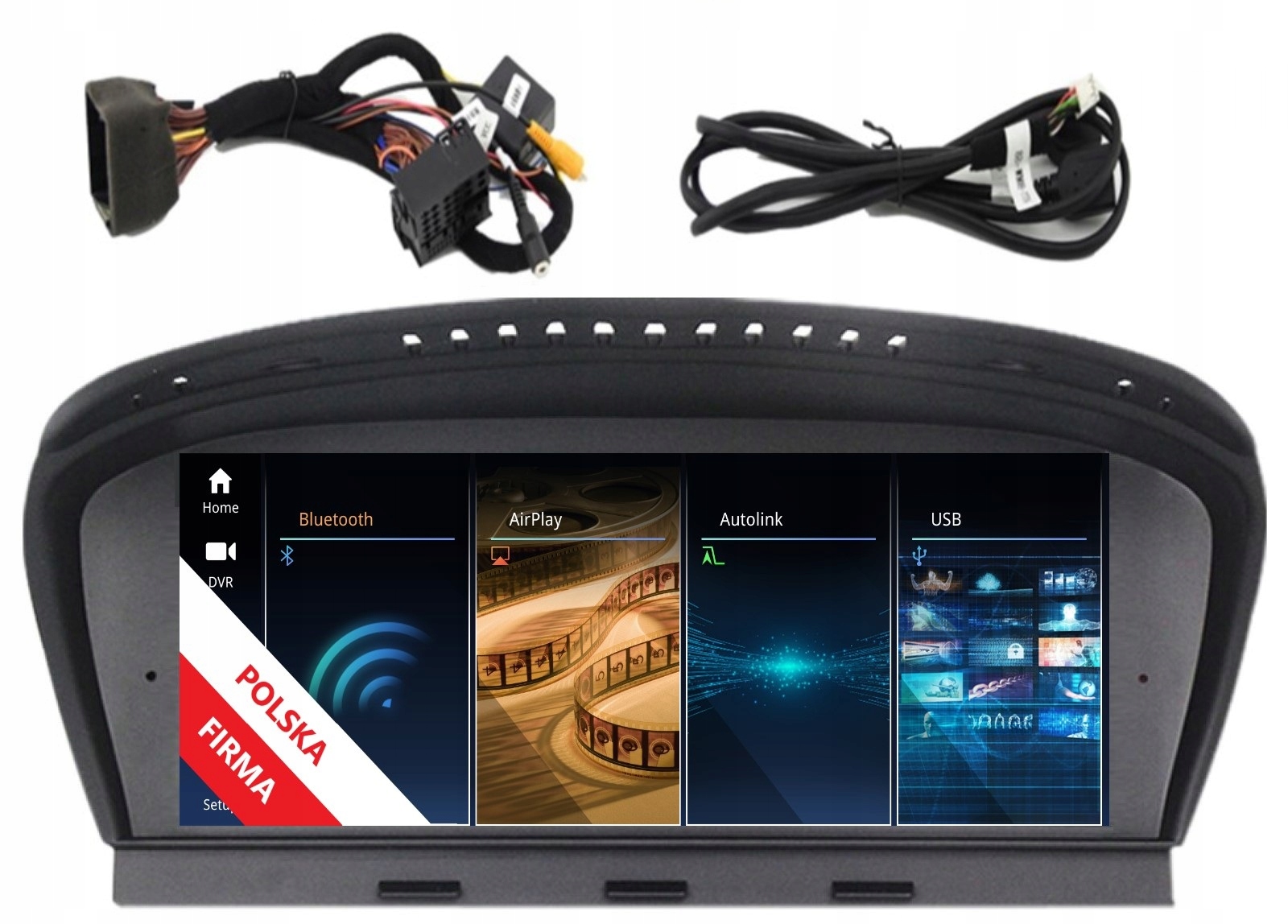Radio Navigace Monitor Linux Bmw řady 5 E60 E61 CIC Carplay Android Auto
