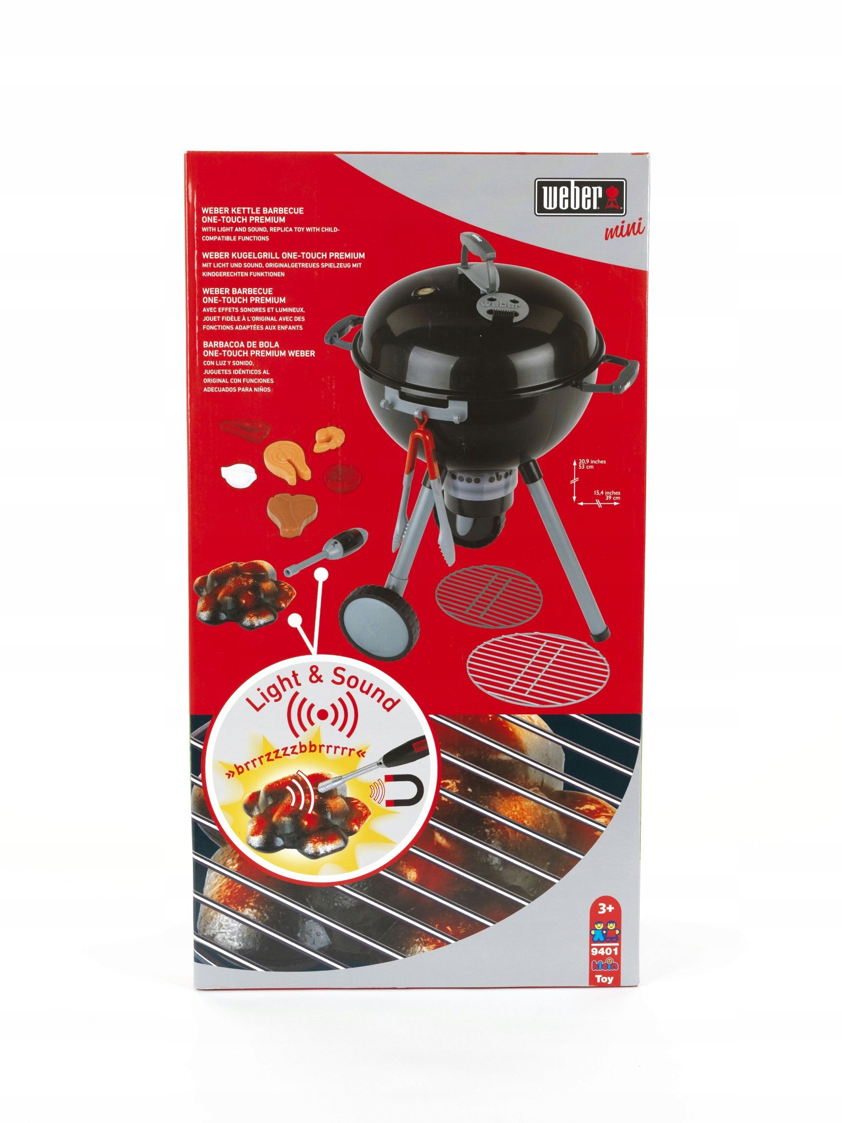 GRILL WEBER ŚWIATŁO + DŹWIĘK Klein 9401 Seria Grill