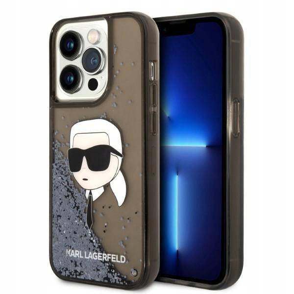 Pouzdro pro iPhone 14 Pro Karl Lagerfeld KLHCP14LLNKHC