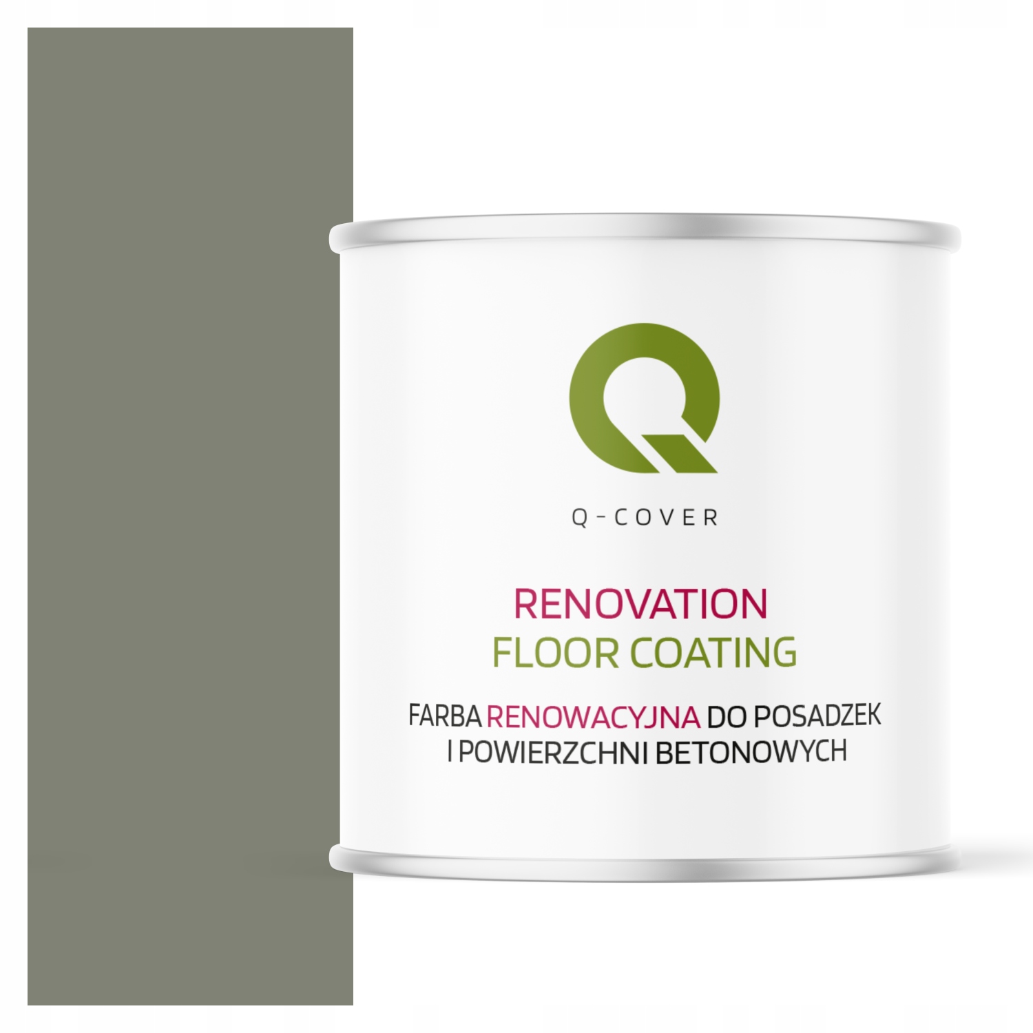 Barva Pro Renovaci Podlah Z Betonu Cementově Šedá Ral 7033 Polomatná 2,5 L