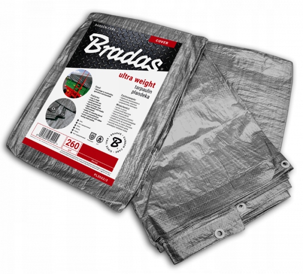 

Plandeka wzmacniana Ultra Weight 4 x 5m 260g.