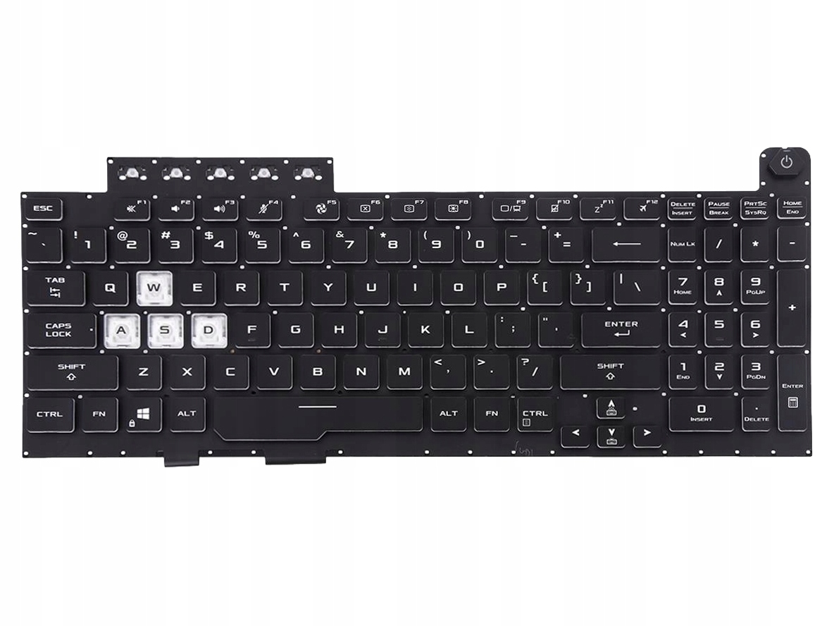 Klawiatura Do Asus FX506 FA506 FX706 FA706 Led V191346AS1 AEBKXU00010