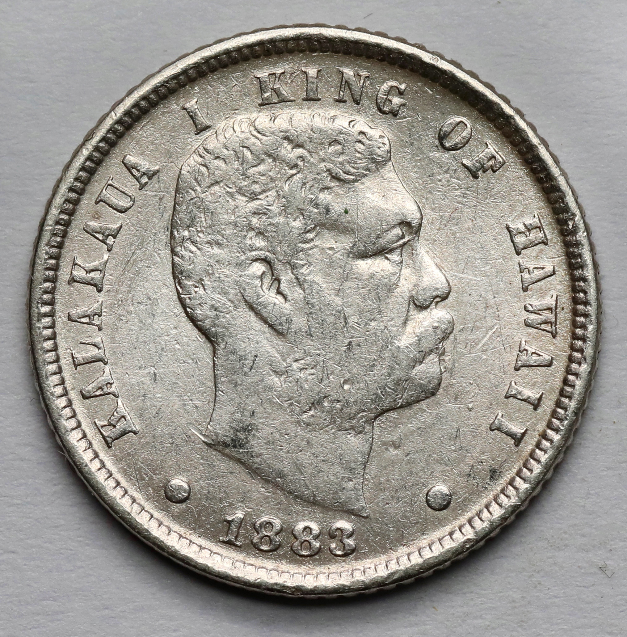 1061. Hawaje, Dime 1883