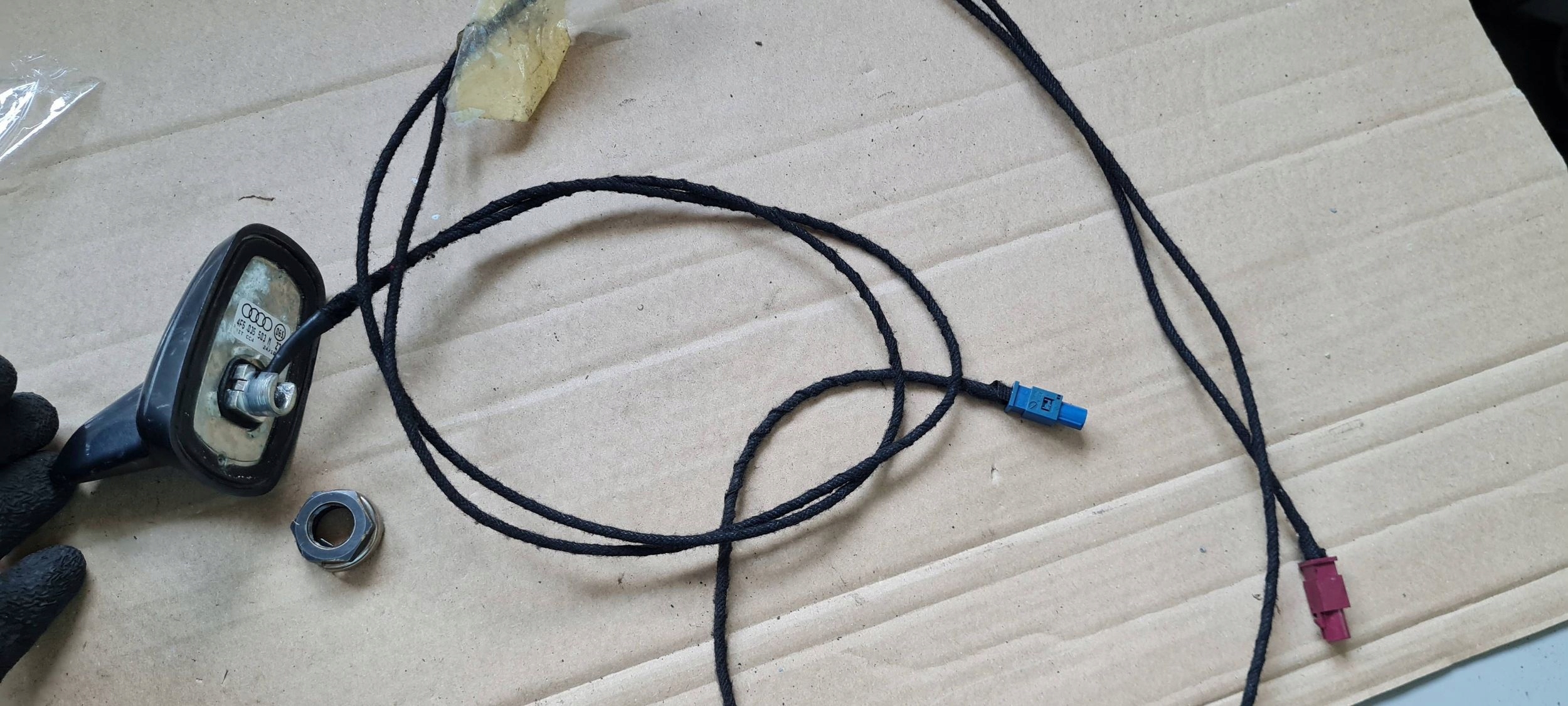 A6 C6 LIFT ANDENA dach RADIA LZ7S 4F5035503M