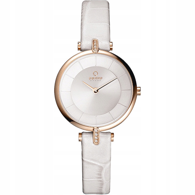 Dámské hodinky Obaku Denmark V168LEVIRW bílé