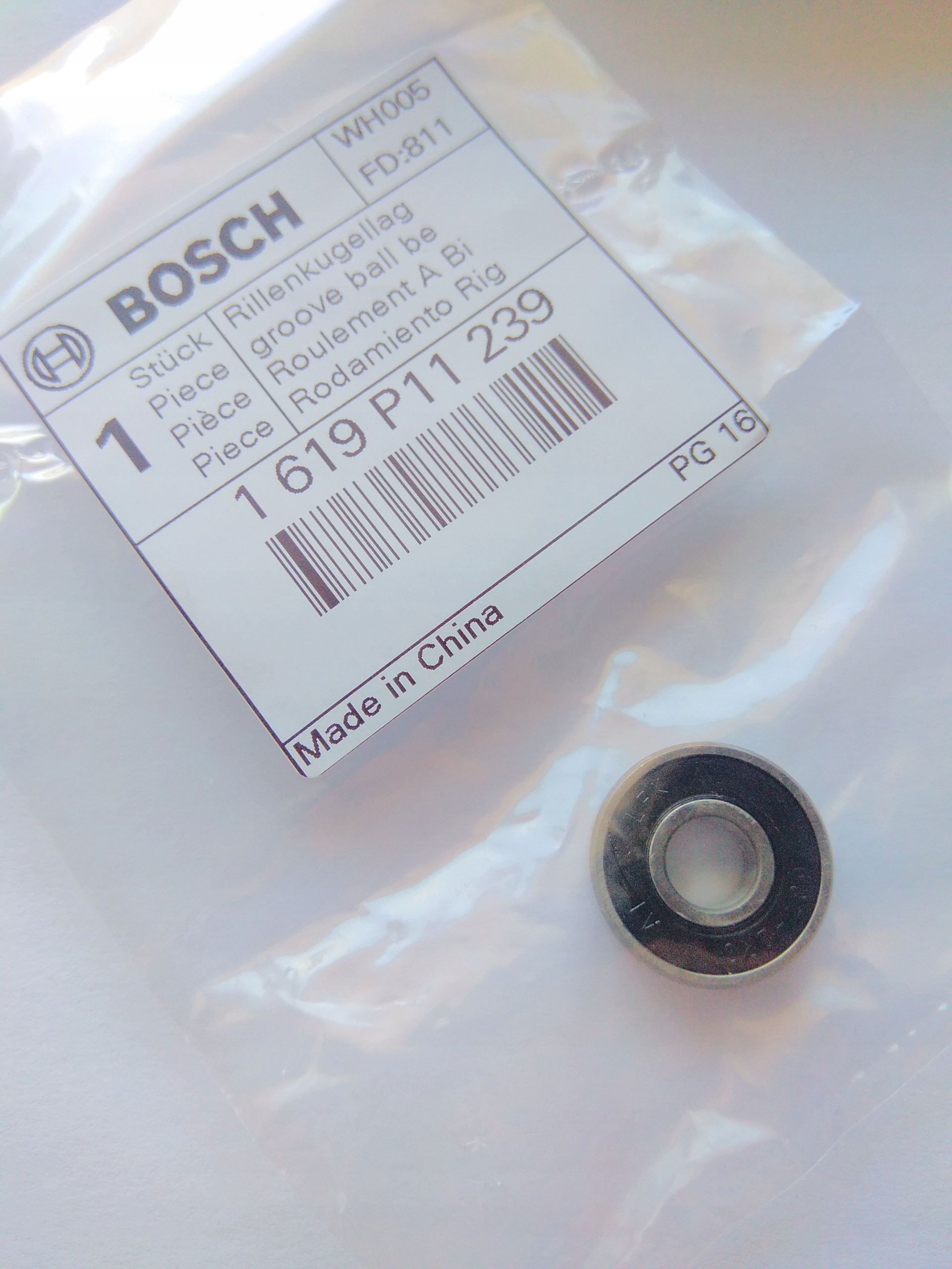 

Bosch Łożysko kulkowe 607 Gws 850 Ce