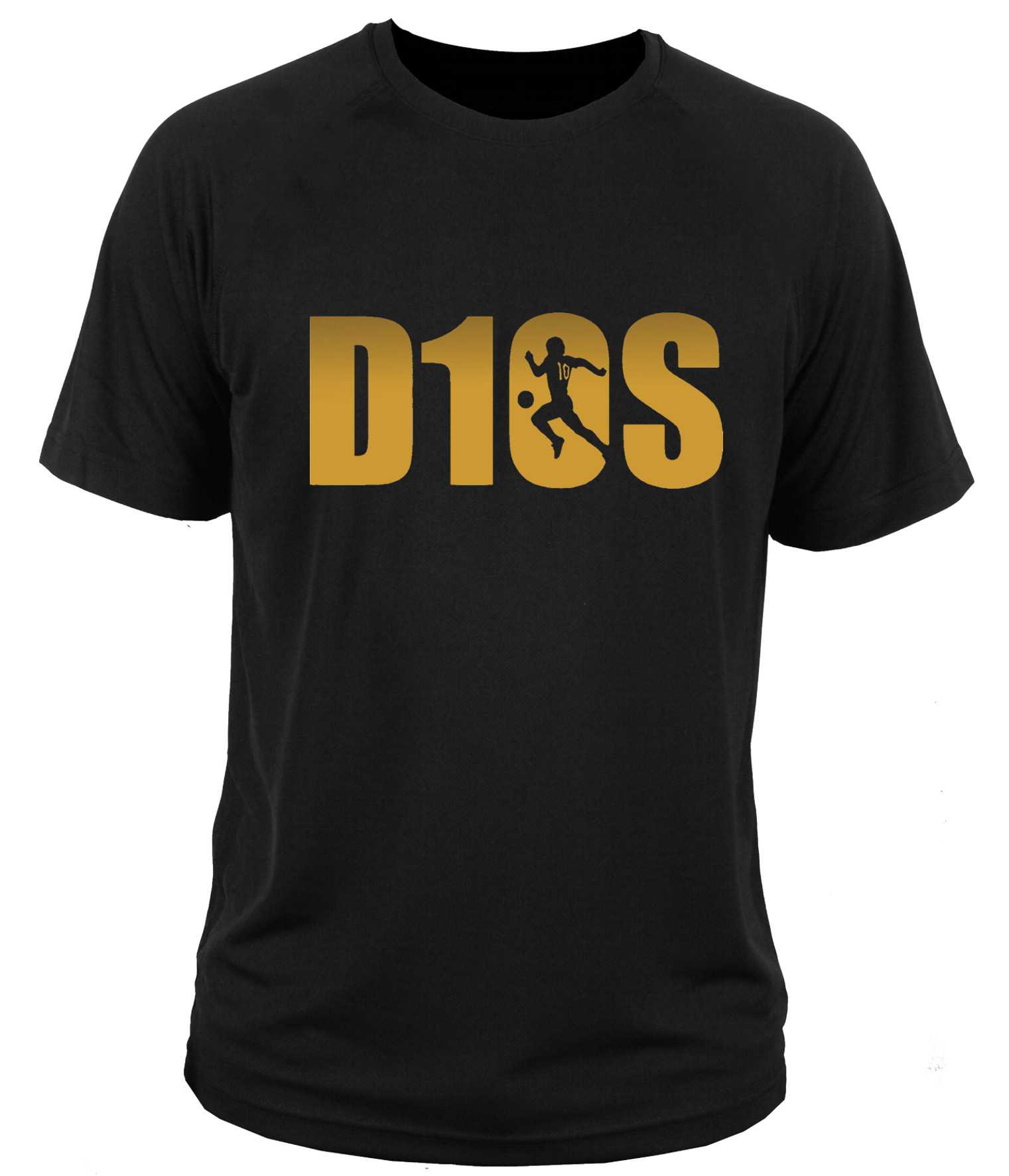 

t-shirt koszulka Rip Diego Maradona złoty nadruk