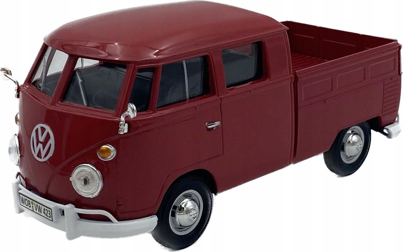 Vw Type 2 T1 Double Cab Pickup 1:24 Motormax 79343
