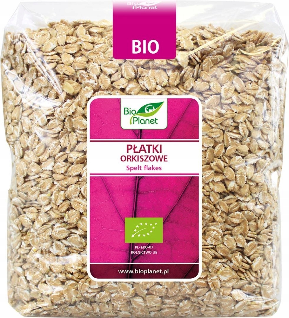 Levně 3X Bio Planet Špaldové vločky Bio 1 kg