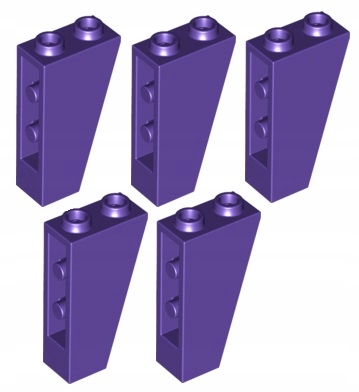 

Lego Skos 1x2x3 Ciemny Fioletowy (2449/6022072) x5