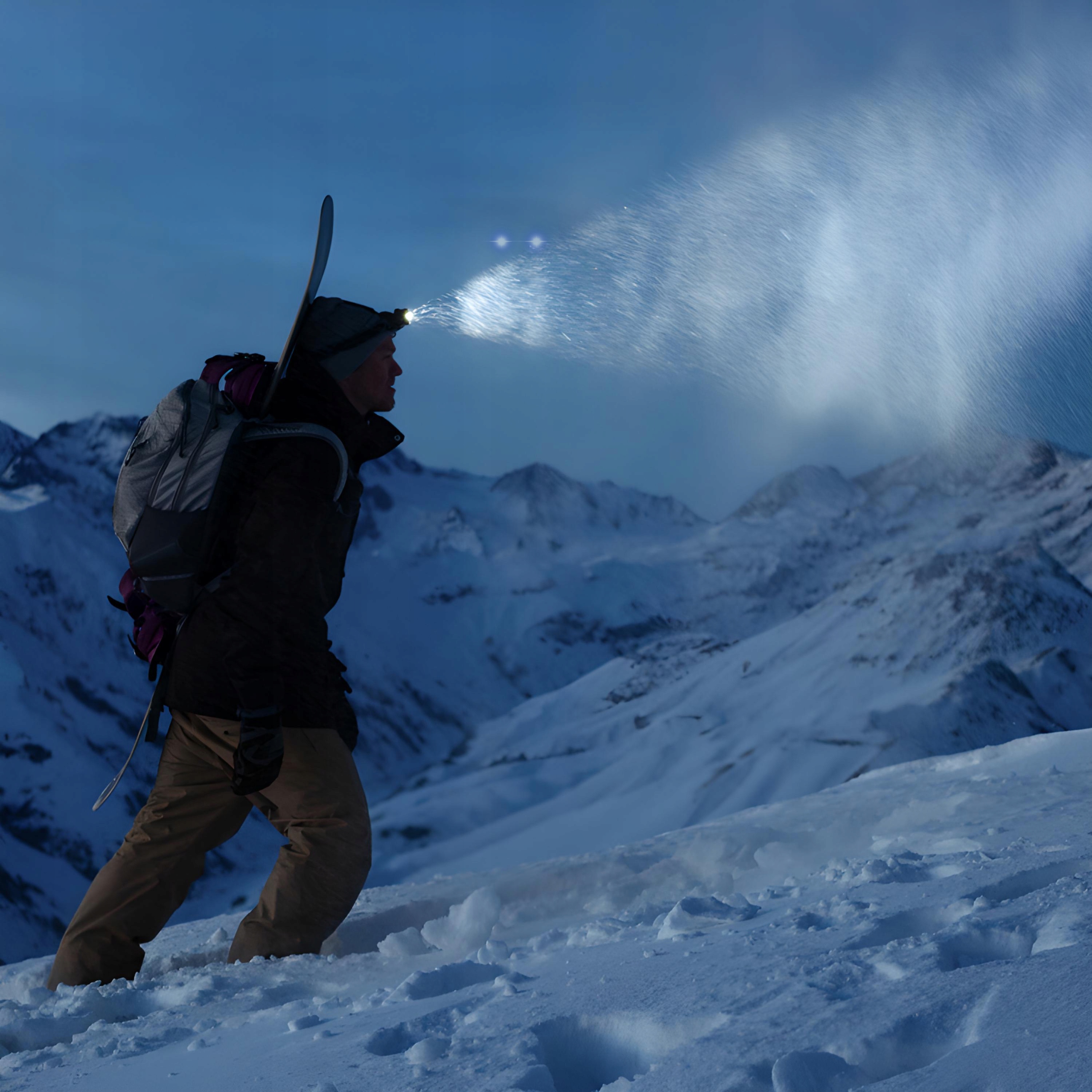 LATARKA CZOŁOWA 8 LED CREE COB CZOŁÓWKA MOCNA WODOODPORNA AKUMULATOROWA USB Klasa wodoszczelności IPX 4