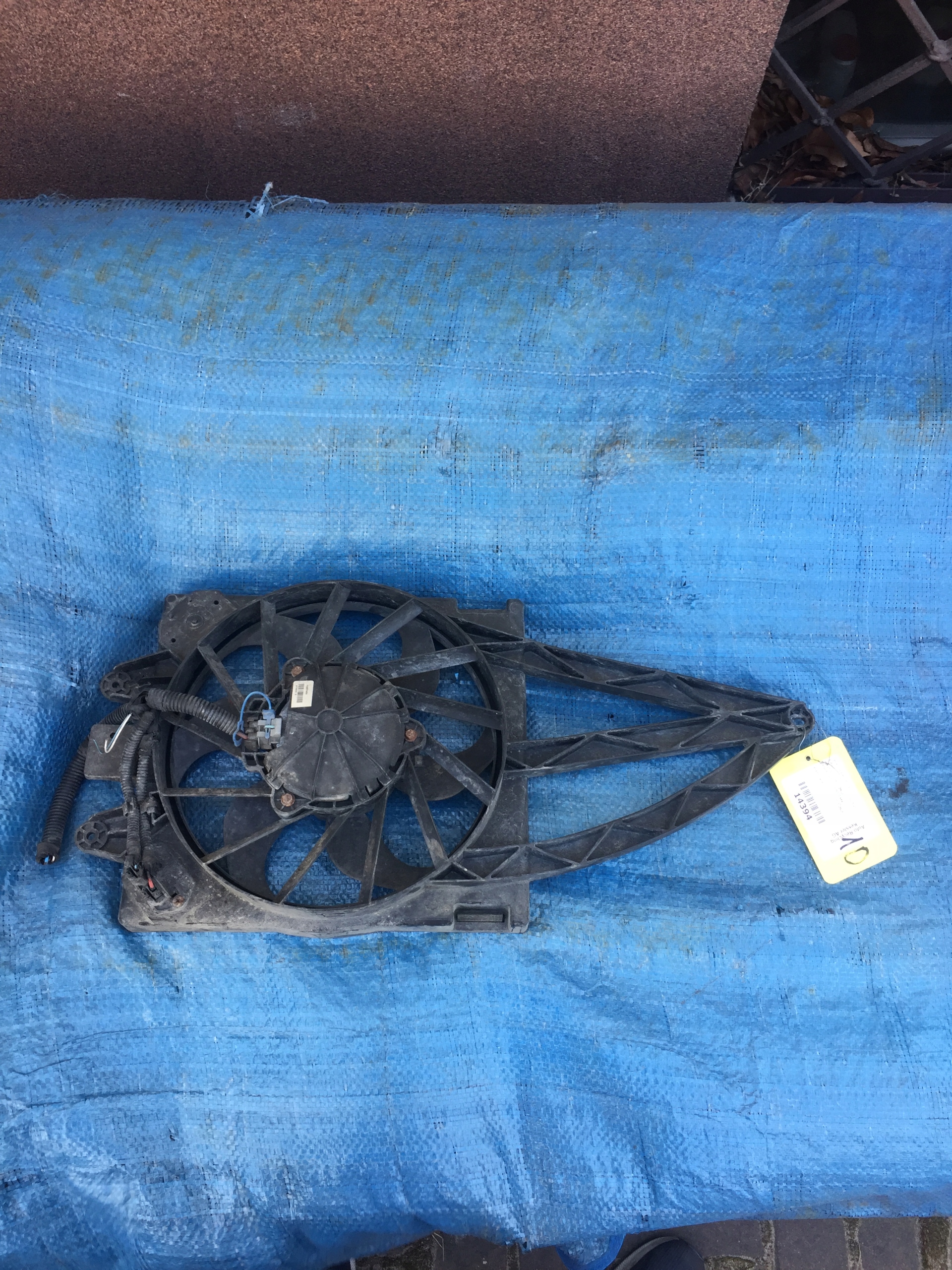 WENTYLATOR CHŁODNICY FIAT PANDA 2 1.3JTD