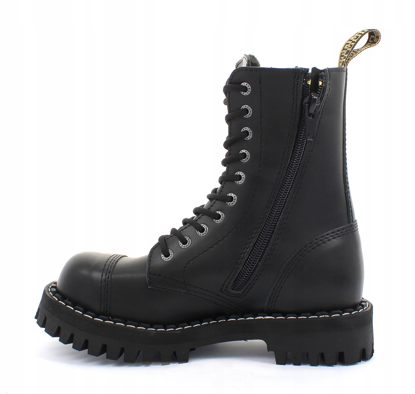 GLANY STEEL CZARNE 10-DZIUR 105/OM/Z/B 38 Rozmiar 38