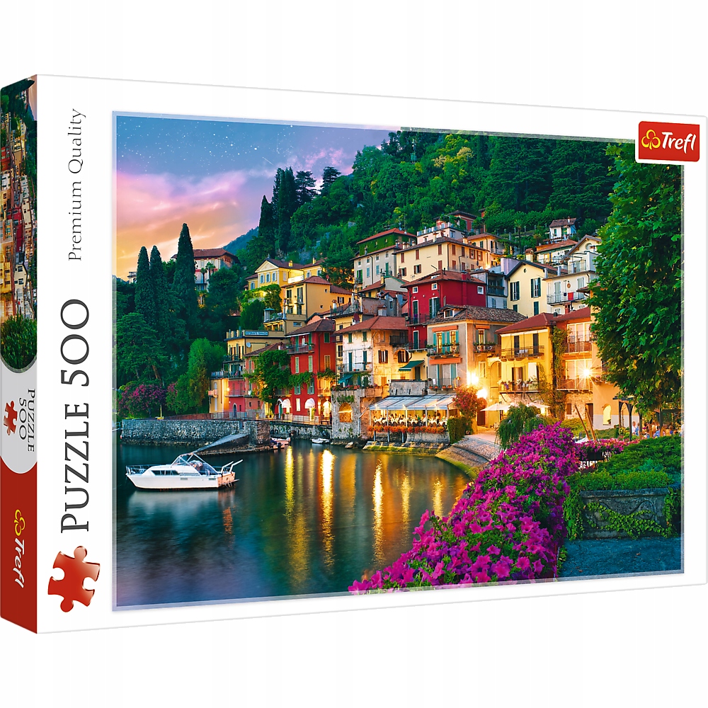 

Puzzle 500el. Jezioro Como, Włochy