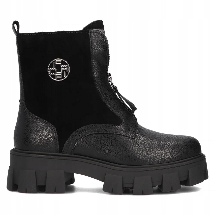 Kotníkové Boty boty Filippo Dbt 6342/24 Bk 36, Černá